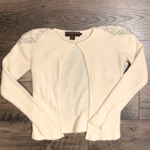 I.B. Diffusions | Vintage wool/beaded shoulder - Picture 1 of 8